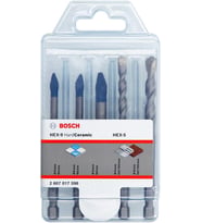 Bosch 5'Li Hex-9 Hardceramic, Hex-5 Matkap Ucu Seti (Çok Renkli)