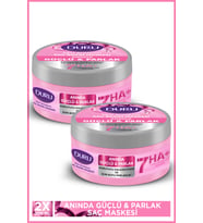 Duru Yogun Nemlendirici Sac Maskesi Guclu Parlak 2x200 ML