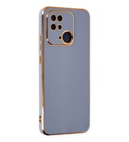 Redmi 10C Kılıf Volet Silikon - Mavi