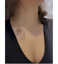 Orjinal Sertifikalı Swarovski Taşlı Yusufcuk Gümüş Kolye