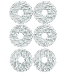 Roborock QRevo Slim Uyumlu Mikrofiber Mop Paspas 6 Adet