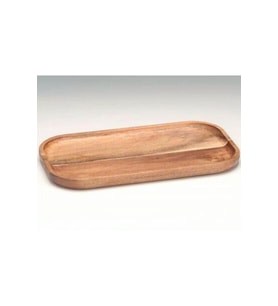 Ahşap Servis Tabağı 33x19 cm