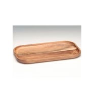 Ahşap Servis Tabağı 33x19 cm