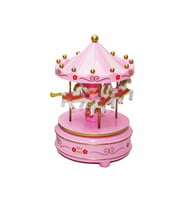 MUSİC BOX CAROUSEL MÜZİKLİ ATLI KARINCA (5343)