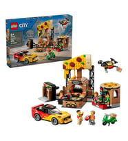 LEGO City Araçlarla Pizza Dağıtım Deneyimi 60496