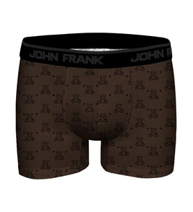 JOHN FRANK DİJİTAL BASKILI MODAL BOXER White