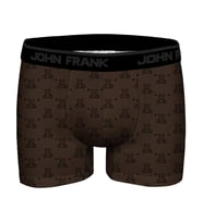 JOHN FRANK DİJİTAL BASKILI MODAL BOXER White