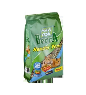 Mavi Yeşil Berra Hamster Yemi 400 Gr