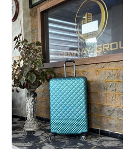 DMRY Ultra Dayanıklı ABS Desenli Mavi Büyük Boy