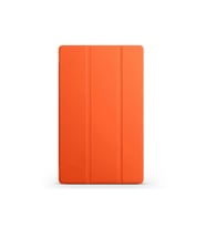 Lenovo M10 TB-X306F Gen.2 Uyumlu Zore Smart Cover Standlı 1-1 Kılıf (Turuncu)