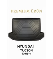 Hyundai Tucson 2015-2020 Uyumlu 3D Bagaj Havuzu Premium