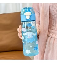 Cinnamoroll Pratik Kullanımlı Pipetli Suluk 550 ML