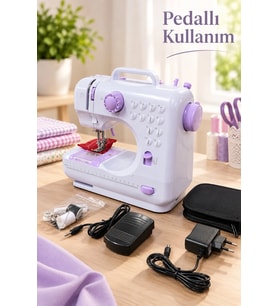 Taşınabilir Elektrikli Dikiş Makinesi Desen Seçimli