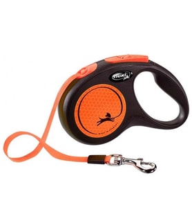 Flexi New Neon Otomatik Turuncu Serit Gezdirme S.5