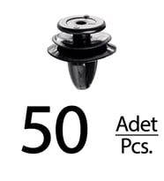 Peugeot 206 307 308 Citroen C3 için Kapı Döşeme Klips - 50 Adet