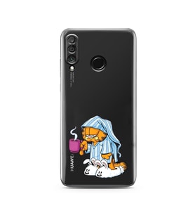 Huawei P30 Lite Uyumlu Baskılı Yumuşak Silikon Şeffaf Telefon Kılıfı