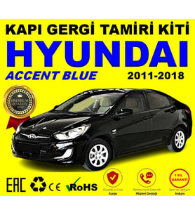 *Premium* Hyundai Accent Blue 1995-2017 Kapı Gergisi Tamir Plastiği (4Kapı)