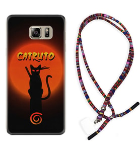 Samsung S7 Edge S20 Fe Plus Ultra S21 S22 Kılıf Boyun Asklı Rasta Silikon Catrudo 1679