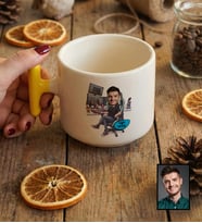 Kişiye Özel Karikatürlü Gamer Arkadaşa Hediye T Kupa Doğum Günü Hediyesi