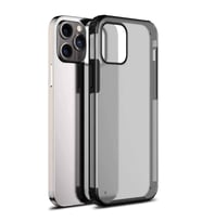 Microsonic Apple iPhone 13 Pro Max Kılıf Frosted Frame Siyah