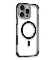 Pilelistore   iPhone 16 Pro Max Hilton Magsafe Kapak - Siyah
