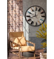 3D Stone Duvar Saati - 29 cm
