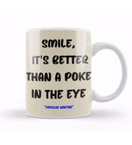 Smile Emoji Quotes Funny happy face love Sarcastic Gift Kupa Bardak Porselen
