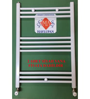600x800 Beyaz Havlupan + 2 Adet Beyaz Vanalı