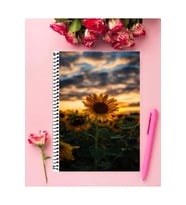 Manzara Defter 1 Adet Özel Tasarım A4 Boyutu 21*29 Cm Telli Kareli defter