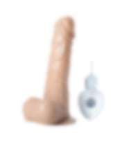 River World Titreşimi Olan USB Şarjlı ve Oynar Başlı 18 cm'lik Gerçekçi Vibratör Pe nis