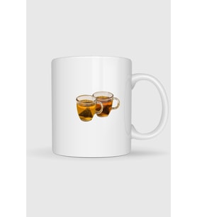 Arpa Çayı İnfüzyon Earl Grey Çay Tasarımlı Kupa Bardak