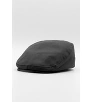 Erkek Kasket Cotton İngiliz Siyah Flat Cap Şapka