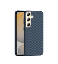 Samsung Galaxy S24 Uyumlu Kılıf M-safe Şarj Özellikli Karbon Fiber Görünümlü Zore Gros Kapak