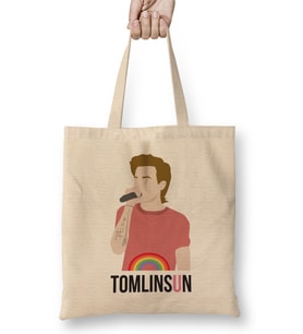 Louis Tomlinson Bez Çanta Uzun Saplı