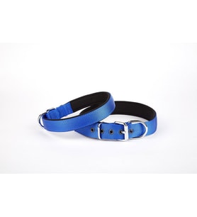 Doggie Comfort Dokuma Köpek Boyun Tasması 45-52 cm Mavi
