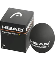 Head Tournament Squash Topu (Siyah)