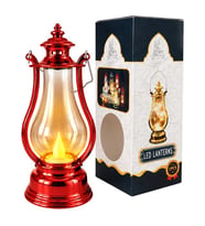 PM-38887 Nostaljik LED Mini Gaz Lambası Tasarımlı Pilli Dekoratif Aydınlatma