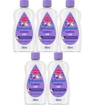 Johnsons Baby Bebek Yağı 300ML Bedtime (Uyku Rutini) (5 Li Set)