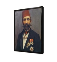 Fausto Zonaro Otoportre Çerçeveli Mdf Tablo