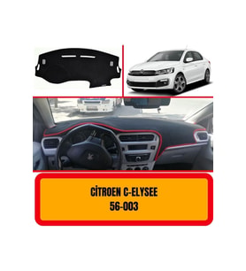 Citroen C-elysee Ön Torpido Koruma Koruyucu Kilifi Halisi Örtüsü Aksesuar Yedek Parça