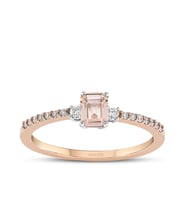 0.50 Karat Morganite Pırlanta Yüzük