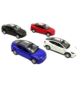 TESLA ARABA 1:36 Tesla-Y Sesli ve Işıklı Die Cast Çek Bırak Araba 1 ADET FİYATIDIR