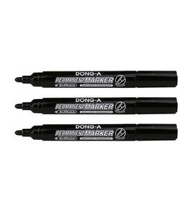 Dong A Permanent Marker Siyah 3lü D4236