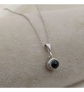 100 Dilde Seni Seviyorum Minimal Kolye 925 Ayar Gümüş