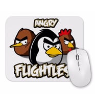 Angry Flightless Mouse Pad