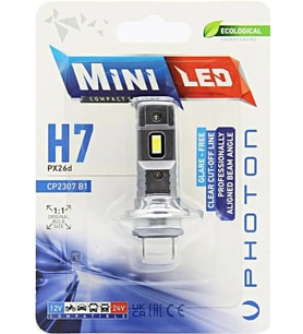 PHOTON MİNİ H7 LED TEKLİ BLİSTER