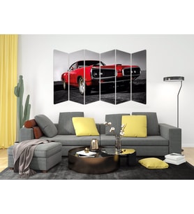 KLASİK ARABA MDF TABLO-1253 MODEL-B