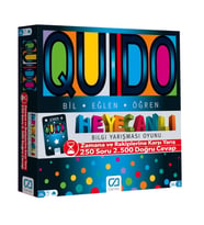 Ca Games Eğitici-Quıdo Board Game Kutu Oyunu CA.5046