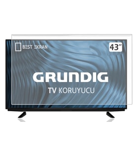 GRUNDIG 43GEH5900B TV EKRAN KORUYUCU - Grundig 43" inç Tv Ekran Koruyucu