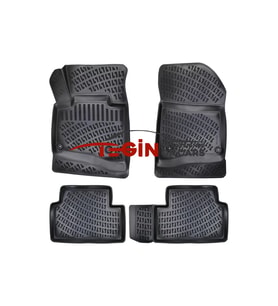 Citroen C5 2014 3D Havuzlu Paspas Siyah